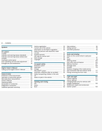 mercedes benz cla 2021-2022 owners manual